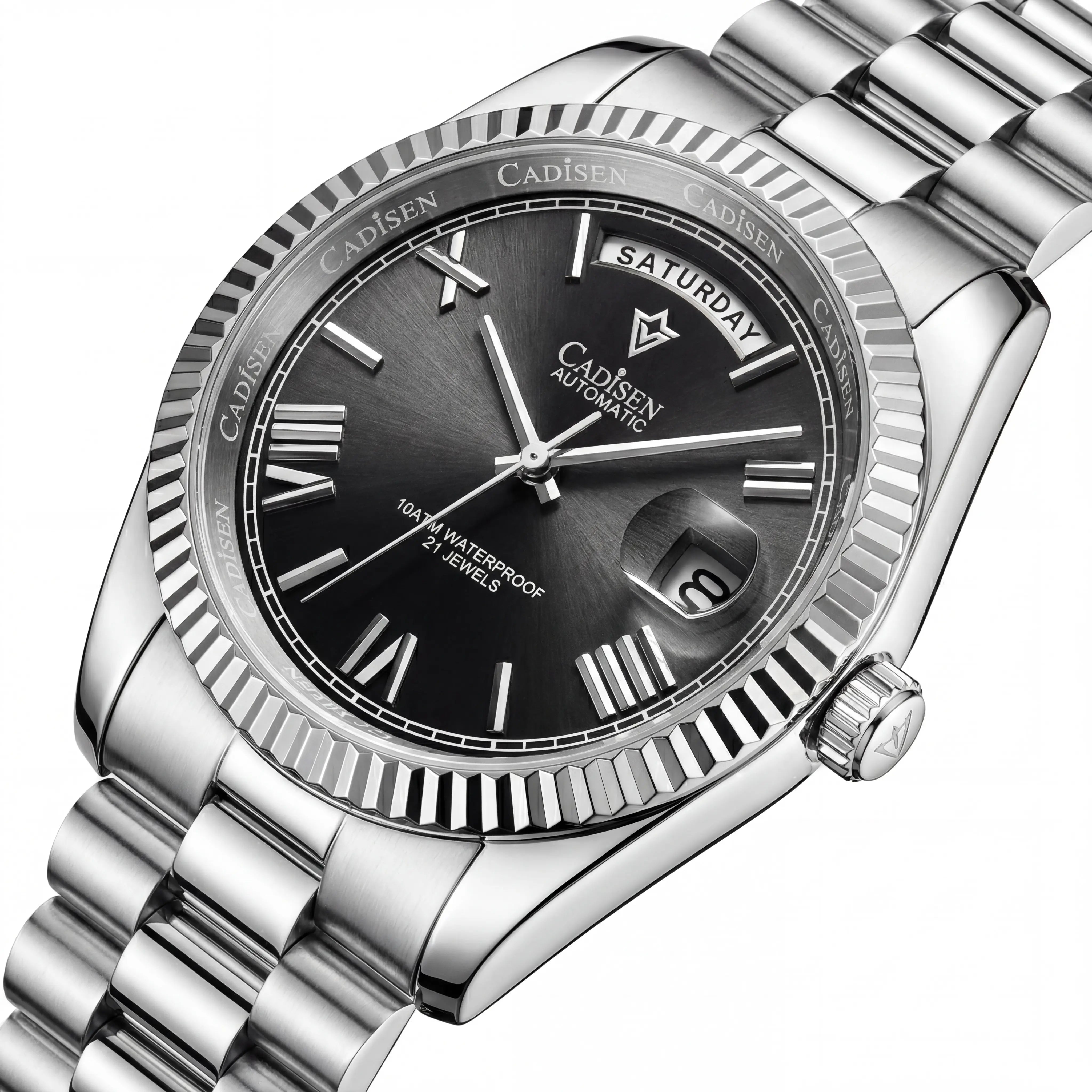 Zorick Grand Sovereign | Silver Fluted Onyx