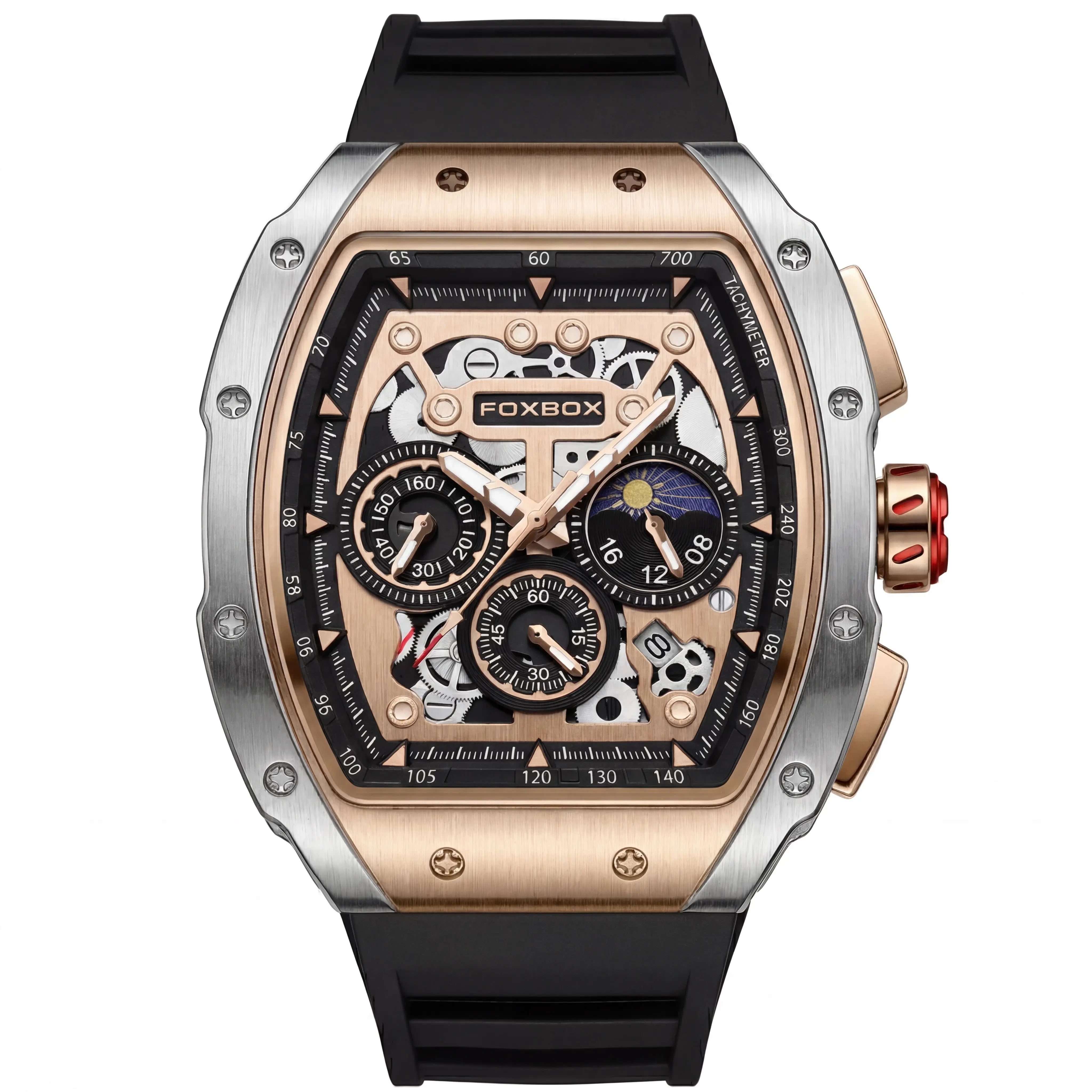 Zorick Eclipse Dusk | Rose Gold Moon Skeleton