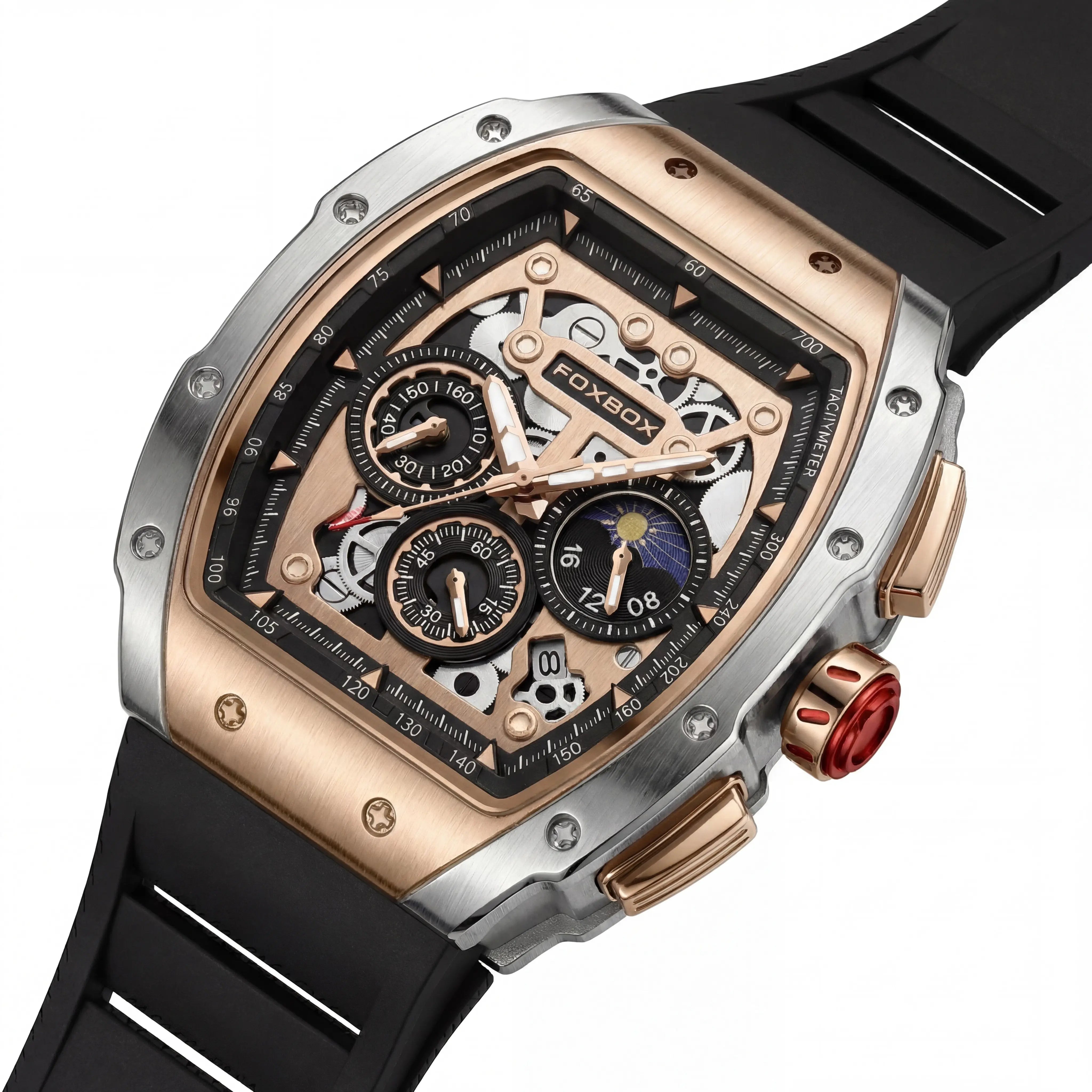 Zorick Eclipse Dusk | Rose Gold Moon Skeleton