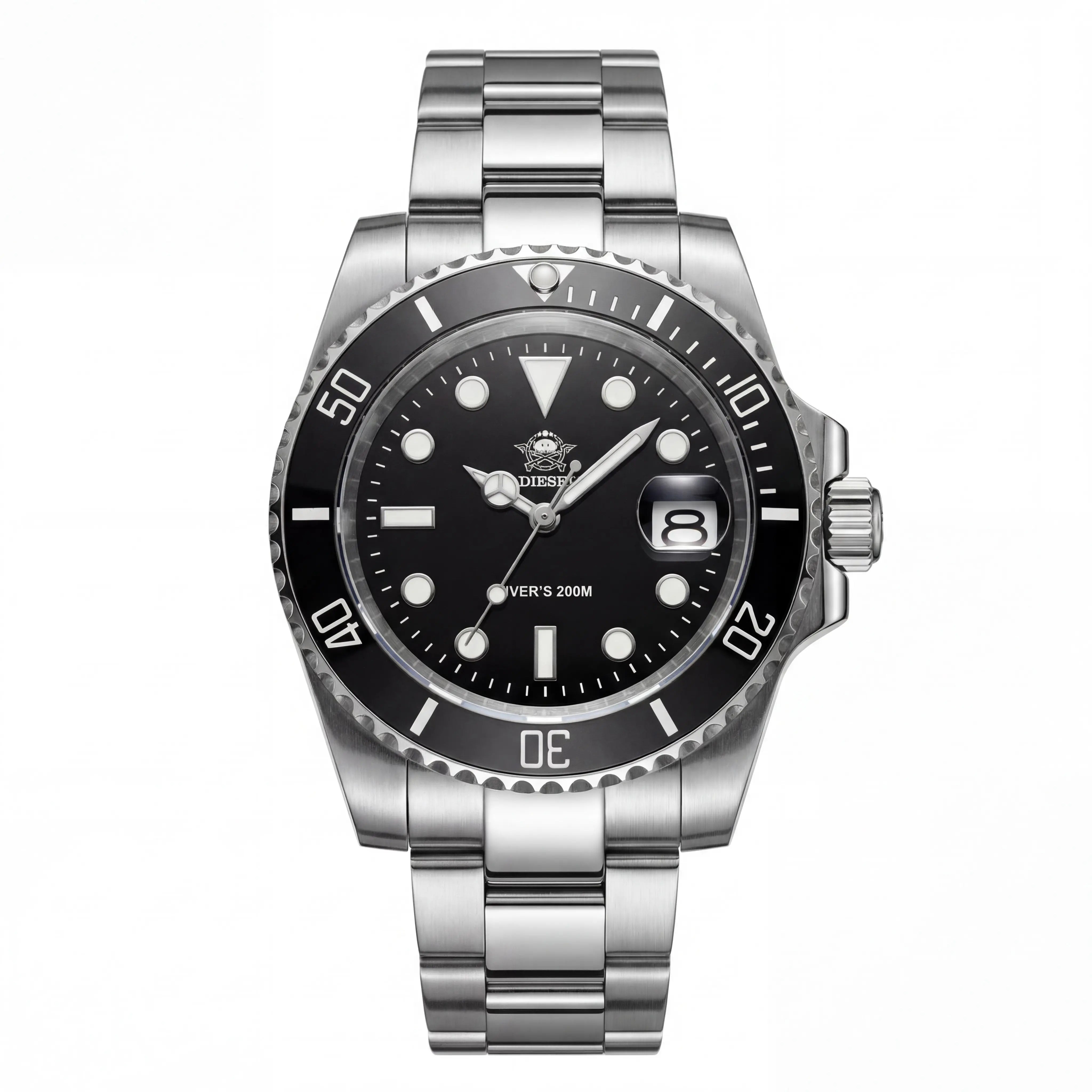 Zorick Deep Sovereign | Black Bezel Steel
