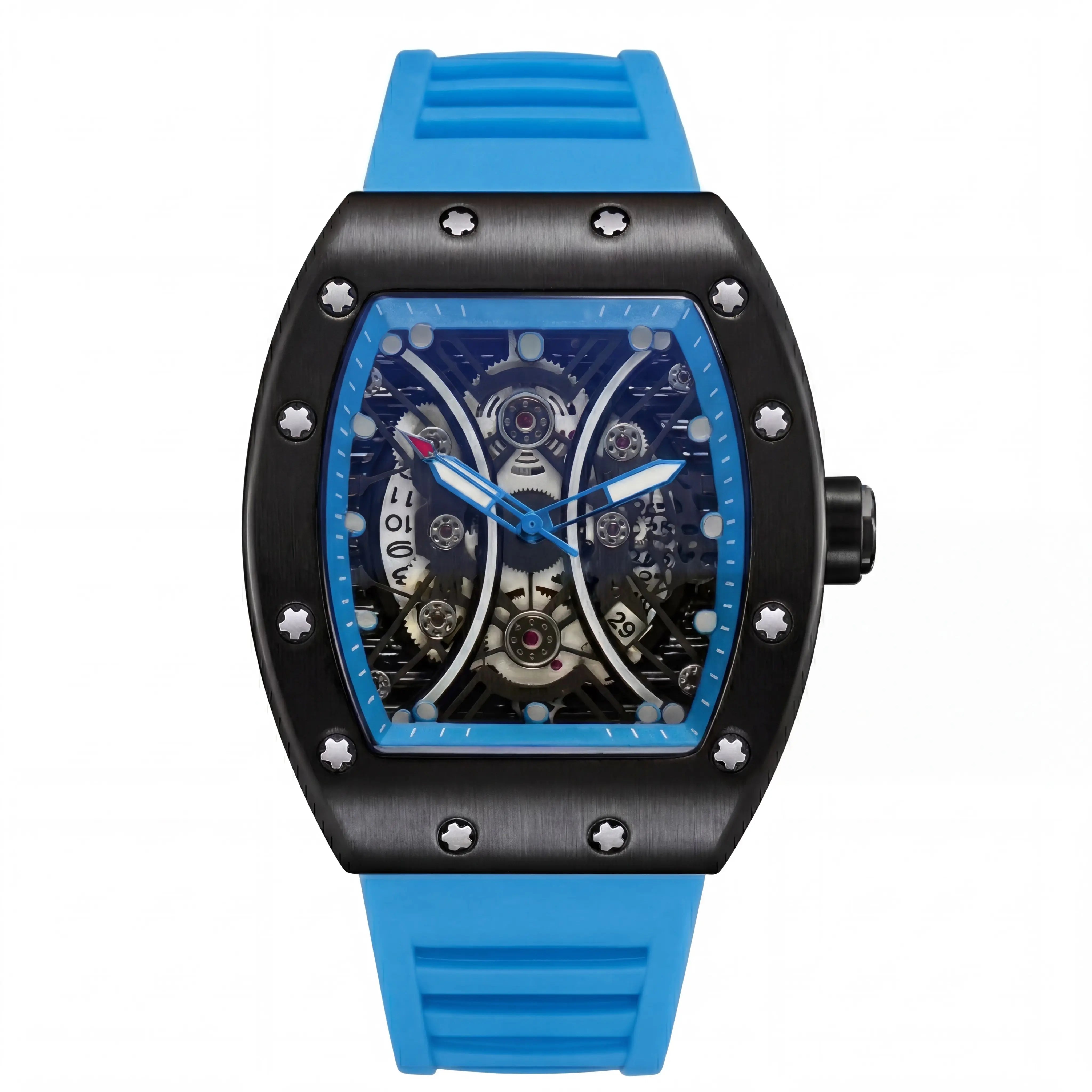 Zorick Velocity X Pro | Black & Electric Blue Skeleton