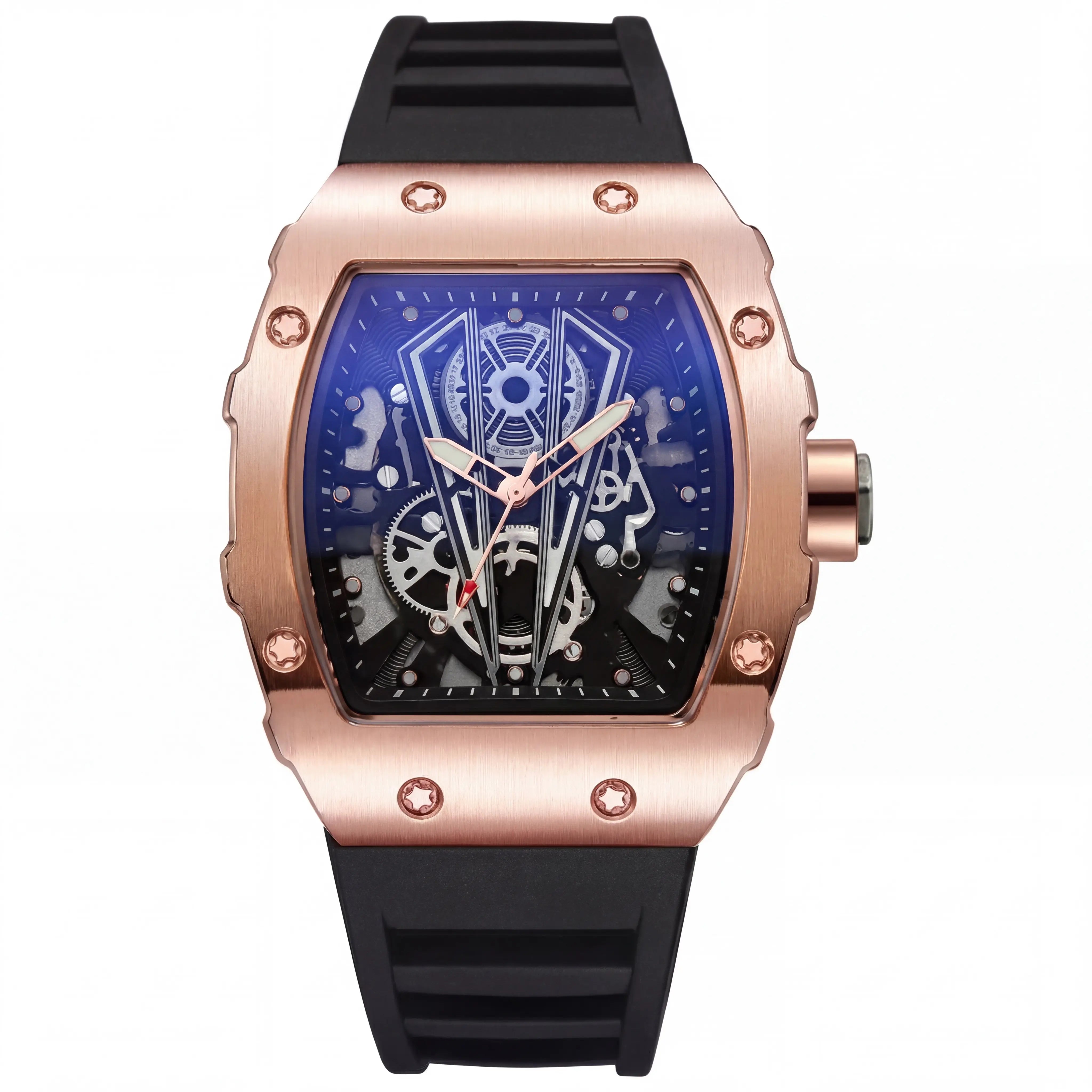 Zorick Apex Noir | Rose Gold Blue Core