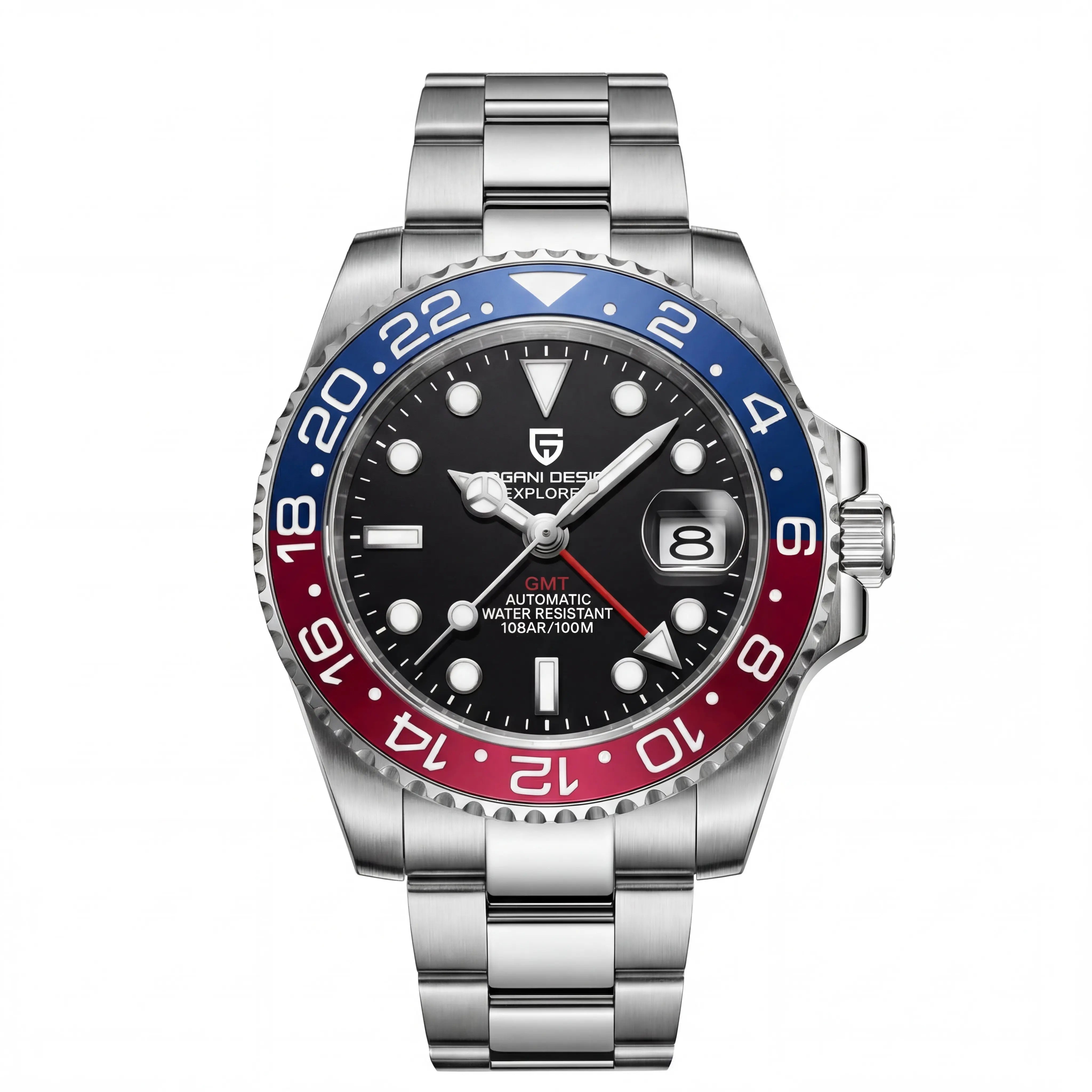Zorick GMT Sovereign | Pepsi Steel Black