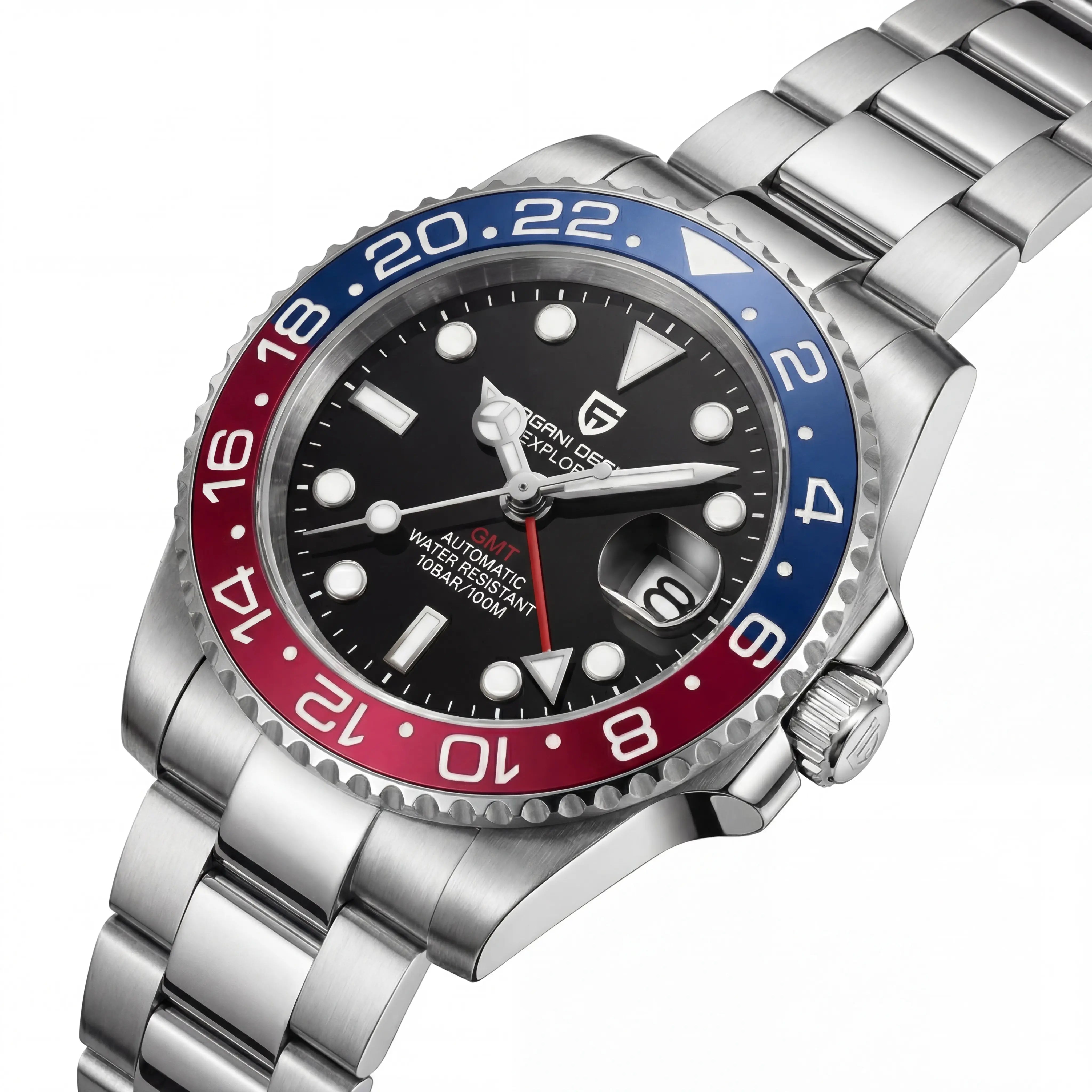 Zorick GMT Sovereign | Pepsi Steel Black