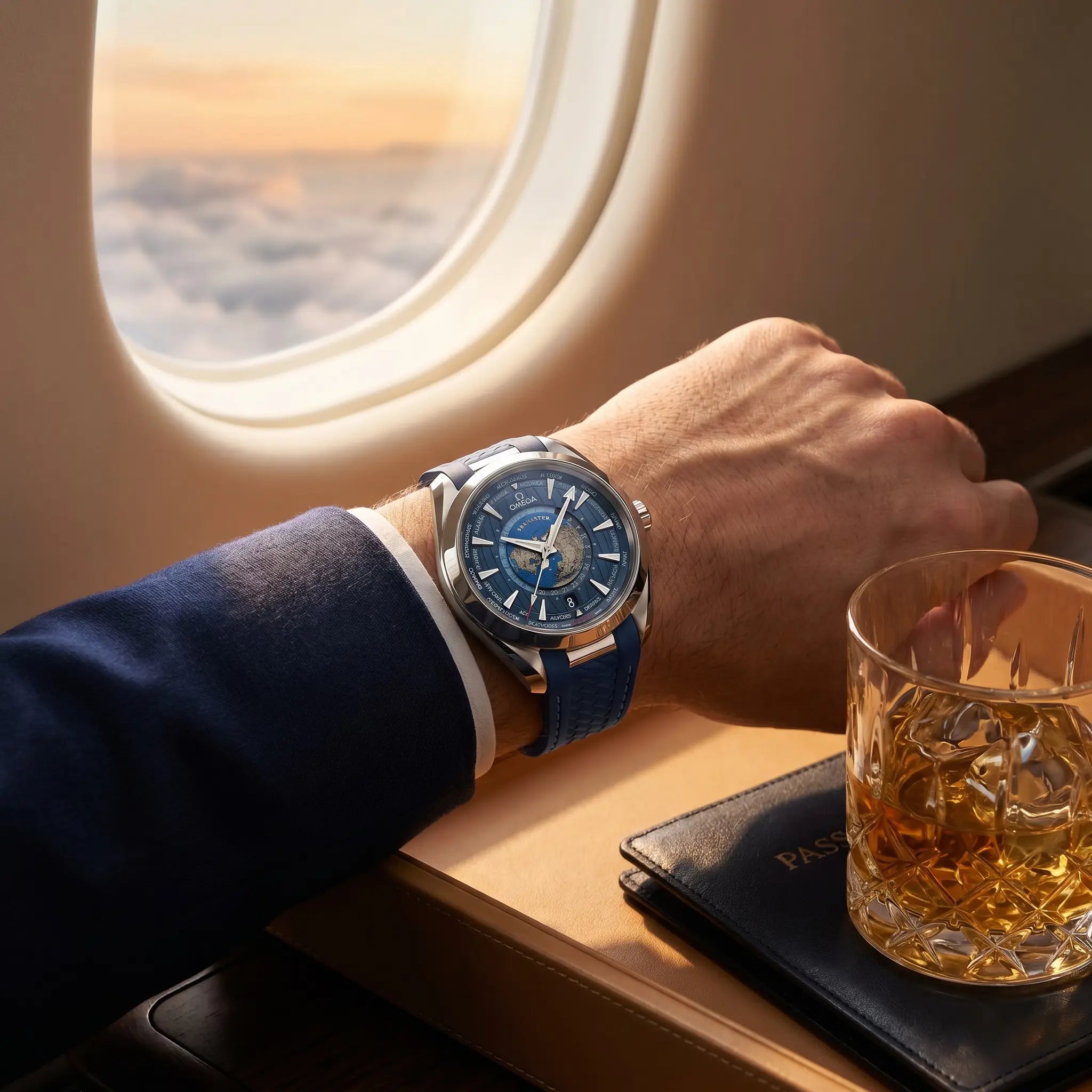 Omega Seamaster Aqua Terra Worldtimer