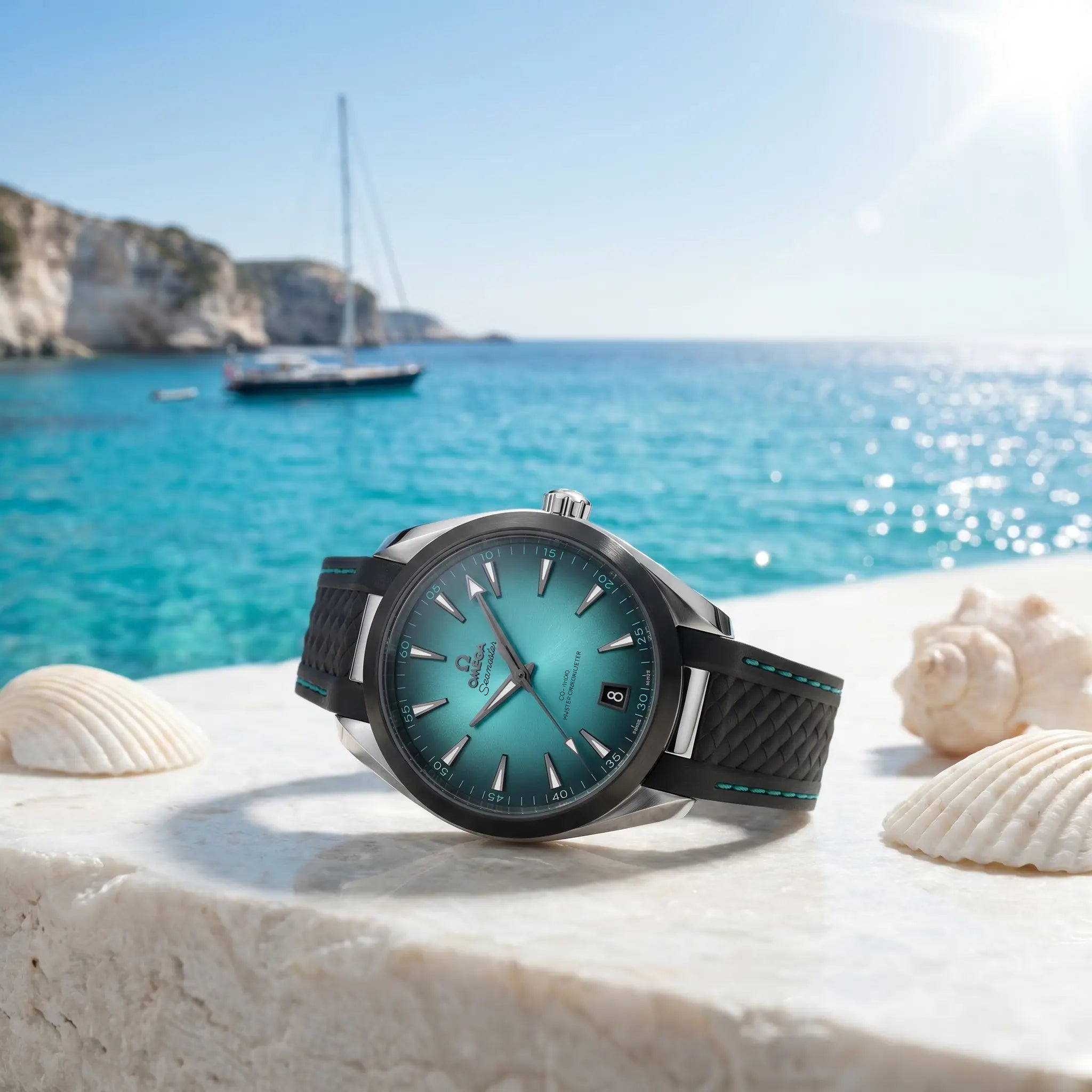 Omega Seamaster Aqua Terra Turquoise