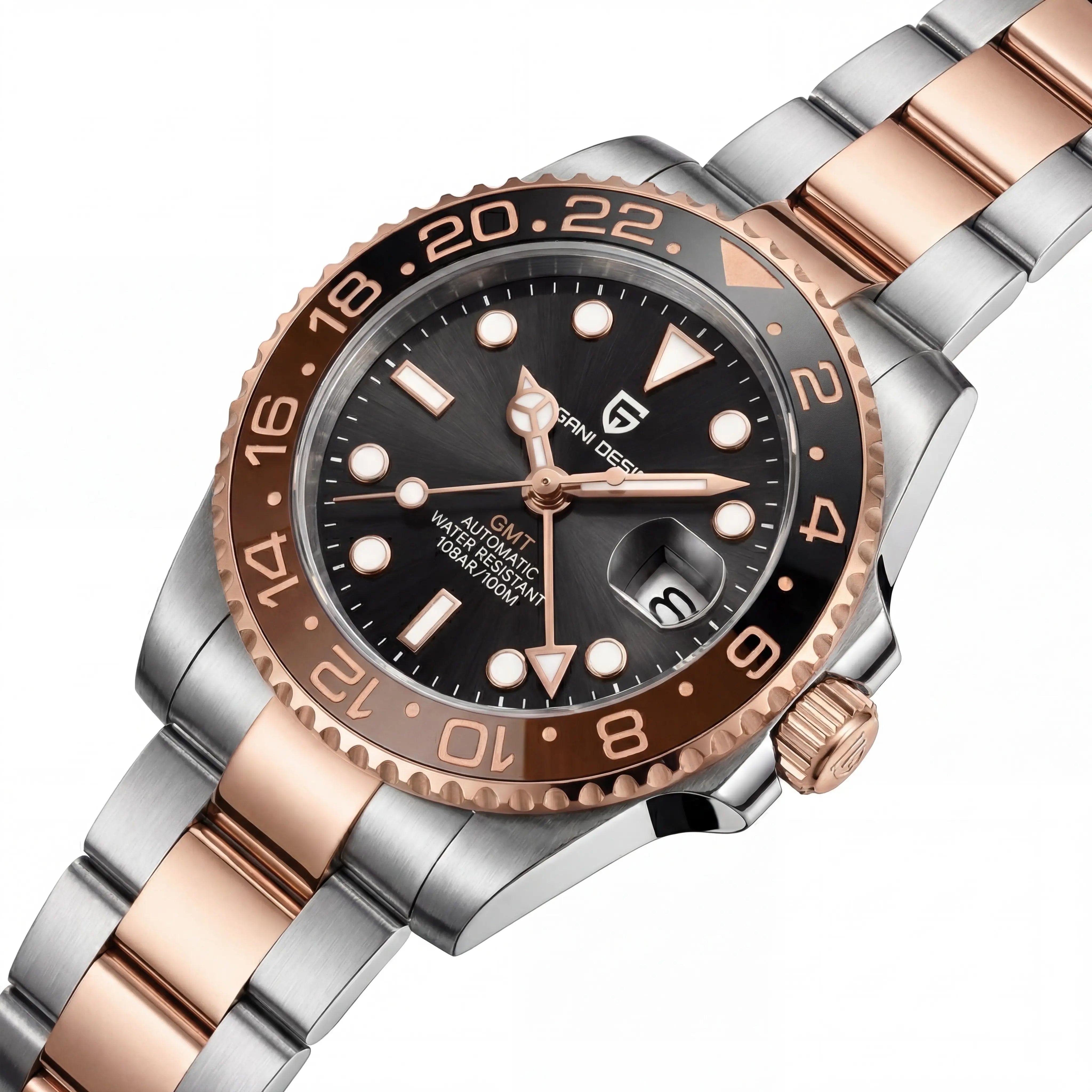 Zorick GMT Sovereign | Root Beer Two-Tone