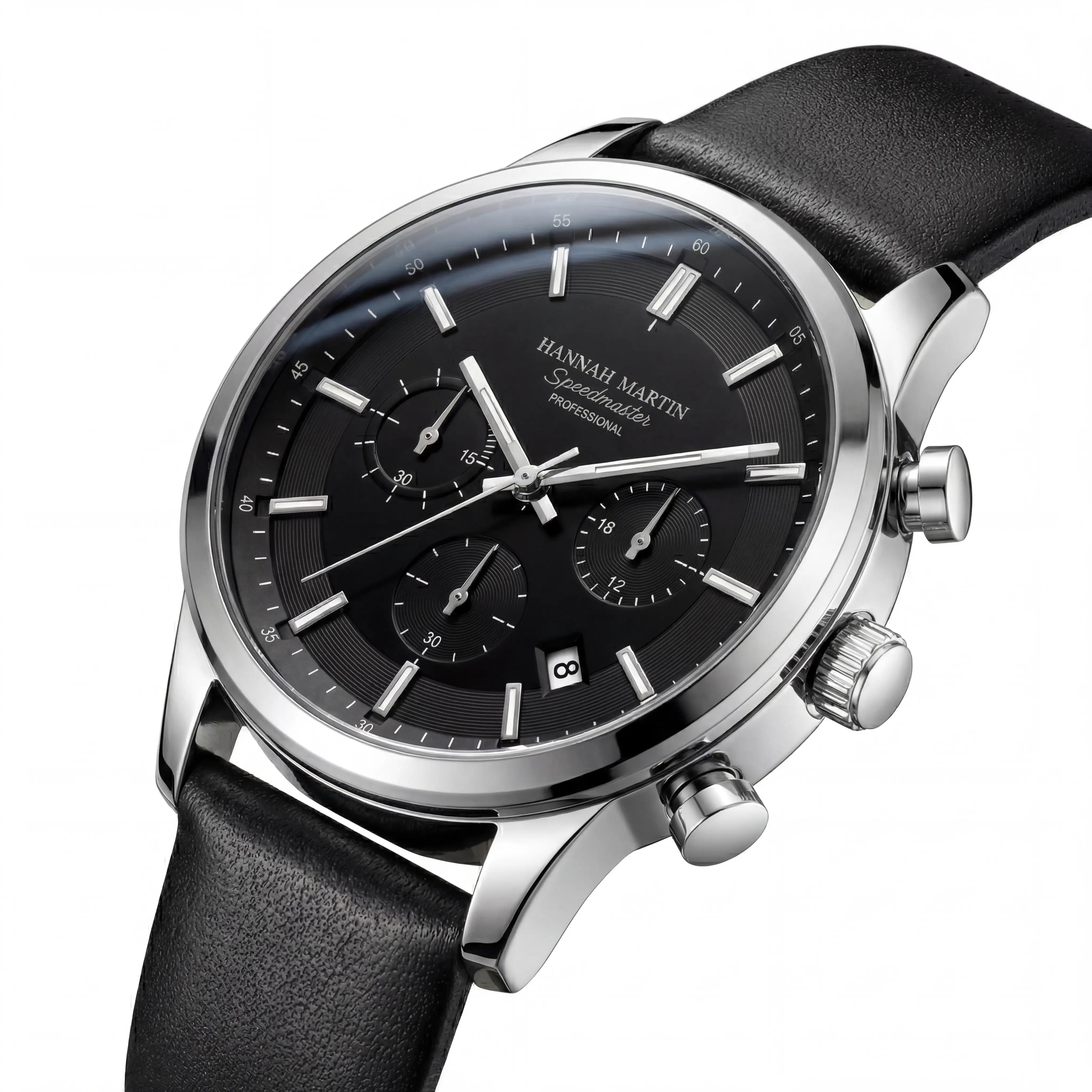 Zorick Chronograph | Executive Silver Black